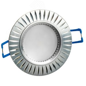 Светильник ИВО-50w 12в G5.3 серебро 2