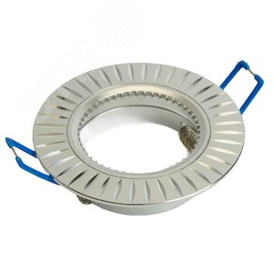 Светильник ИВО-50w 12в G5.3 серебро 4