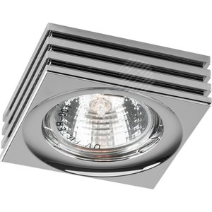 Светильник ИВО-50w 12в G5.3 квадратный хром (DL232 хром) - Feron