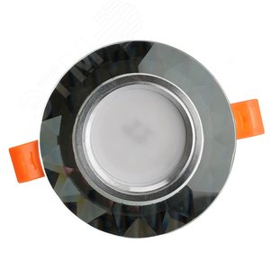 Светильник ИВО-50w 12в G5.3 серебро/серебро 3