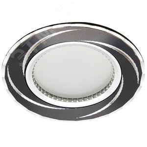 Светильник ИВО-50w 12в G5.3 черный (GS-M361BK черный) - Feron