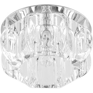 Светильник ИВО-35w 220в G9 хром/прозрачный (JD159 хром/проз) - Feron