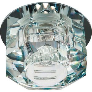 Светильник ИВО-35w 220в G9 хром с прозрачным стеклом (JD162 хр/прозр.) - Feron
