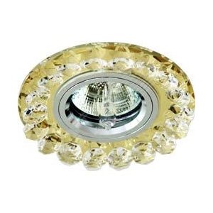Светильник CD2520 MR16 50W G5.3 хром с желтым стеклом (CD2520) - Feron