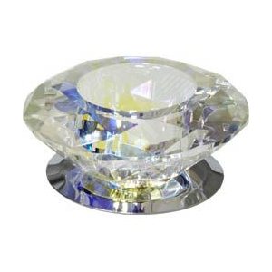 Светильник ИВО-20w 12в,G4,хром,с/с декор.многоцв.Feron (JD83B-MC) - Feron