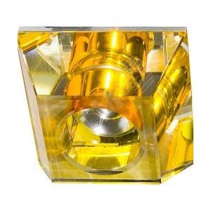 Светильник ИВО-20w 12в,G4,с/с декор.жел.Feron (JD170) - Feron