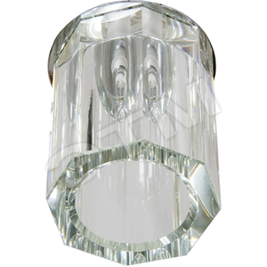 Светильник ИВО-20w 12в,G4,с/с декор.прозр.Feron (C1001BS) - Feron