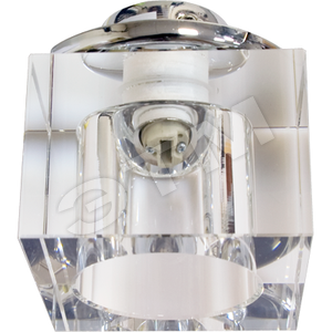 Светильник ИВО-35w 220в G9 хром с прозрачным стеклом (JD65-СL) - Feron