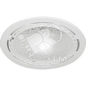Светильник ФВО-2х26w б/л,G24,downlight,хром Feron (DL37 хром) - Feron