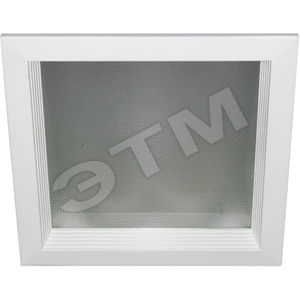 Светильник ФВО-2х26w с/л,G24,downlight,квадр.бел.Feron (AL1131 бел.) - Feron