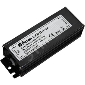 Драйвер к LED чипу 60w AC(100-264v) DC(20-36v) (LB0006) - Feron