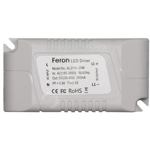 Драйвер для светодиодного светильника 15W-18W LB0155 | 21635 | Feron - Feron