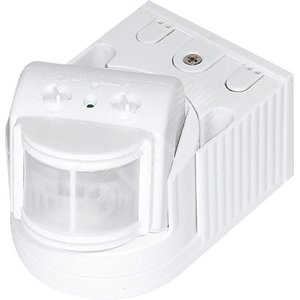 Датчик движения ИК настенный 1200w 180 гр. 12м IP44 белый (SEN8 бел.) - Feron