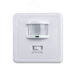 Датчик движения ИК встраиваемый 500w 140 гр. 12м IP20 белый (SEN1A бел.) - Feron