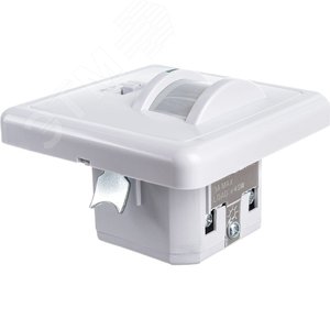 Датчик движения ИК встраиваемый 500w 140 гр. 12м IP20 белый (SEN1A бел.) - фото 4