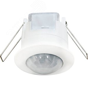 Датчик движения ИК встраиваемый 1200w 360 градусов 6м IP20 белый - Feron