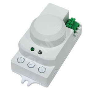 Датчик движения МВ встраиваемый 1200w 360 гр. 8м IP20 белый (SEN40 бел.) - Feron