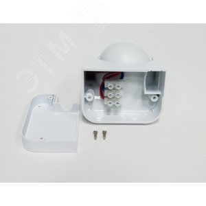 Датчик движения МВ настенный 1200w 360 гр. 8м IP44 белый (SEN42 бел.) - фото 4