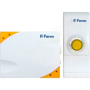 Звнок E-369 (DB609) кнопка IP44 35 мелодий 2*1.5V/ААА 315МНz - Feron