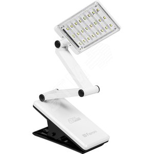 Светильник настольный светодиодный LED 1.9w аккумуляторный портативный черный (DE1702 черный) - Feron