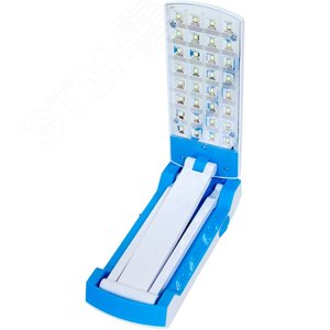 Светильник настольный светодиодный LED 2.6w аккумуляторный голубой (DE1703) - фото 3