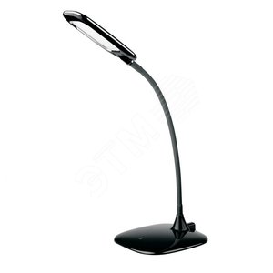 Светильник настольный светодиодный LED 7w аккумуляторный диммируемый черный (DE1719 черный) - Feron