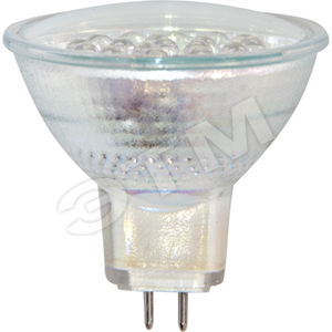 Лампа светодиодная LED 2вт 230в G5.3 зеленый (JCDR-18LED) - Feron
