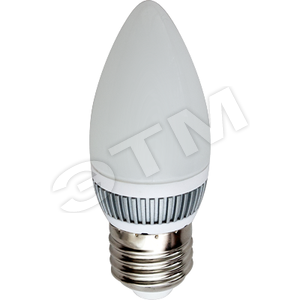 Лампа светодиодная LED 2вт Е14 белый(свеча) (LB-32 30LED) - Feron