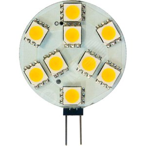 Лампа светодиодная LED 3вт 12в G4 теплый (LB-16 12LED) - Feron