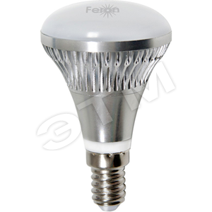 Лампа светодиодная LED зеркальная 5вт Е14 R50 дневной (LB-50 42LED) - Feron