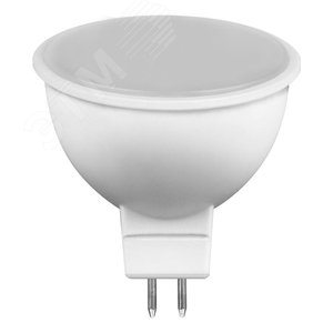 Лампа светодиодная LED 5вт 230в G5.3 теплый - фото 2