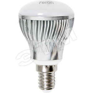 Лампа светодиодная LED зеркальная 7вт Е14 R50 белый (LB-50 63LED) - Feron
