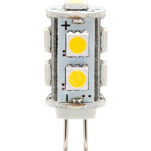 Лампа светодиодная LED 2вт 12в G4 белый капсульная (LB-402 9LED) - Feron