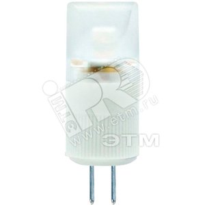 Лампа светодиодная LED 2вт 230в G4 белая капсульная (LB-492 1LED) - Feron