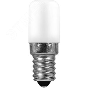 Лампа светодиодная LED 2вт Е14 белый для холодильников 2