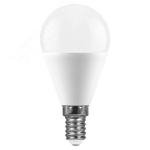 Лампа светодиодная LED 11вт Е14 белый матовый шар - фото 2