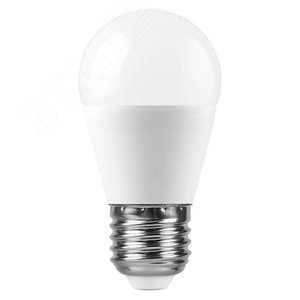 Лампа светодиодная LED 11вт Е27 теплый матовый шар - фото 2