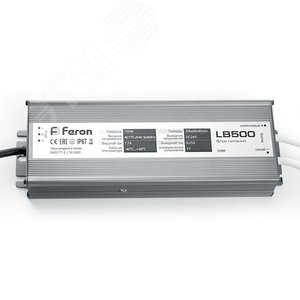 Трансформатор LB500 DC24V 150W IP67 | 25989 | Feron - фото 3