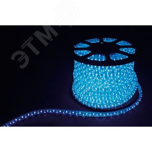 Дюралайт светодиодный LEDх36/м синий двухжильный кратно 2м бухта 100м (LED-R) - Feron