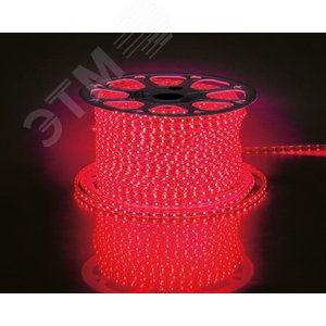 Лента светодиодная 4.4Вт/м 220В красный IP65 60LED/м LS704