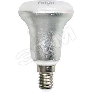 Лампа светодиодная LED зеркальная 4вт Е14 R50 тепло- белый (LB-500 4LED) - Feron