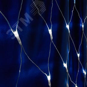 Гирлянда сеть LED белый 1.5х2м (CL30) - фото 2