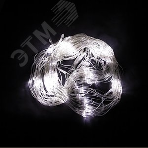 Гирлянда сеть LED белый 1.5х2м (CL30) - фото 3