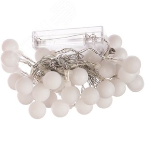 Светодиодная гирлянда CL555 линейная разноцветная 2м + 0.5м с питанием от батареек | 26762 | Feron 2