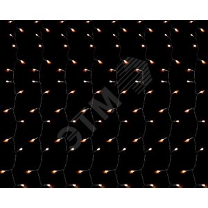 Гирлянда Дождь 400LED 3x3м.3300К эффект стробов (CL12) - Feron