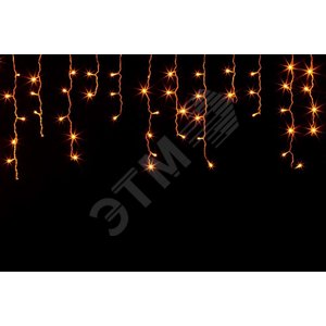 Гирлянда бахрома 70LED теплый белый 1.4м+0.4м (CL14) - Feron