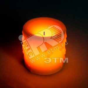 Свеча светодиодная арома LED янтарная (FL069) - Feron