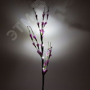 Ветка розовый цветок LED (LD209B) - фото 2