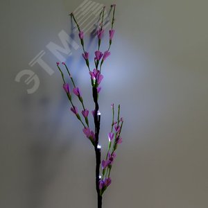 Ветка розовый цветок LED (LD209B) - фото 3