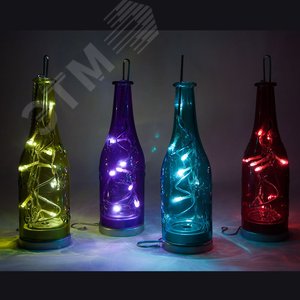 Световая фигура Бутылка фиолетовая (LT049) - фото 3